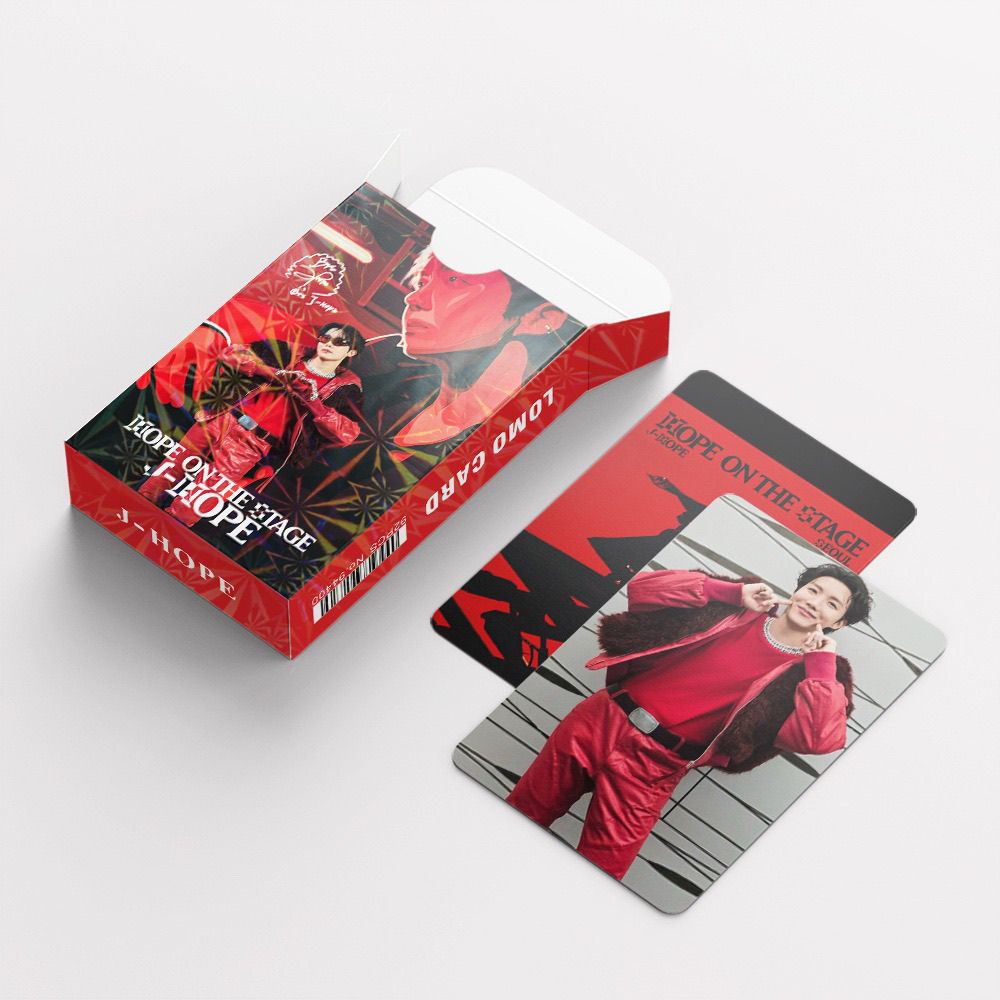 JHOPE āHOPE ON THE STAGEā PHOTOCARDS + STICKERS 92 PCS