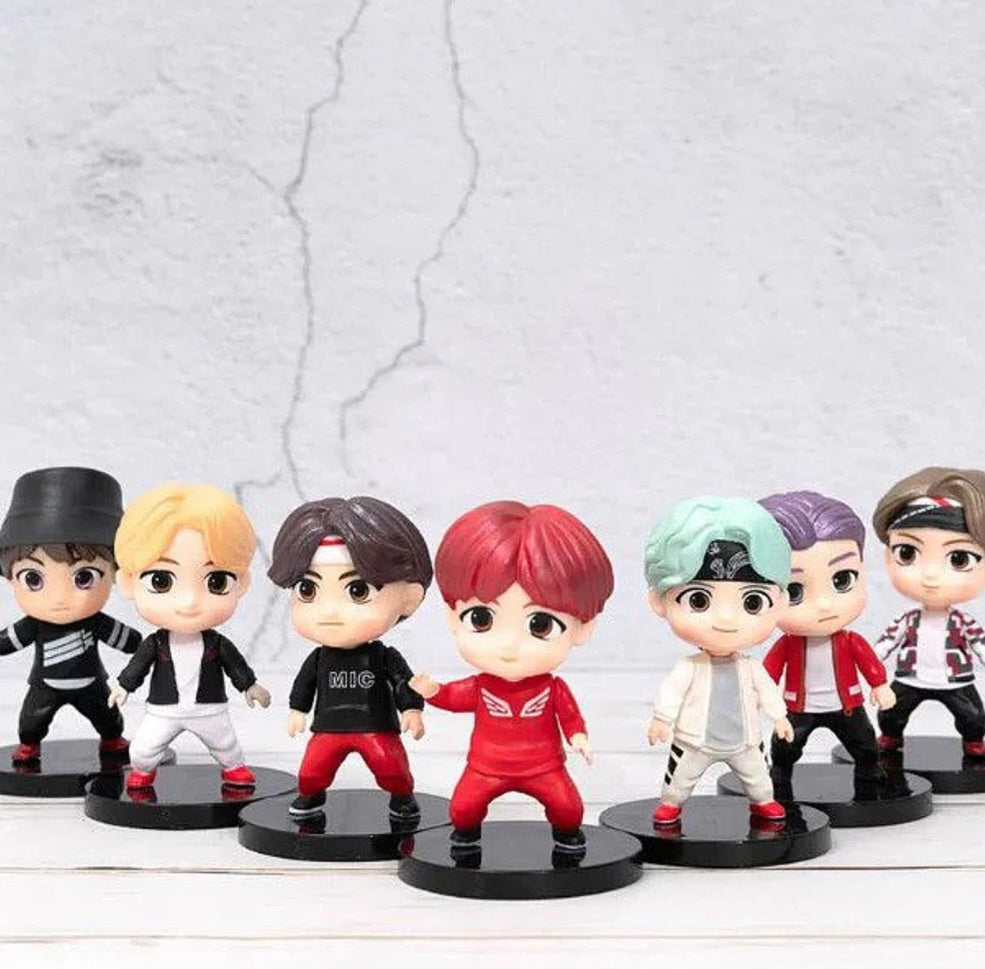 TINY TAN BTS MIC DROP 7 PCS
