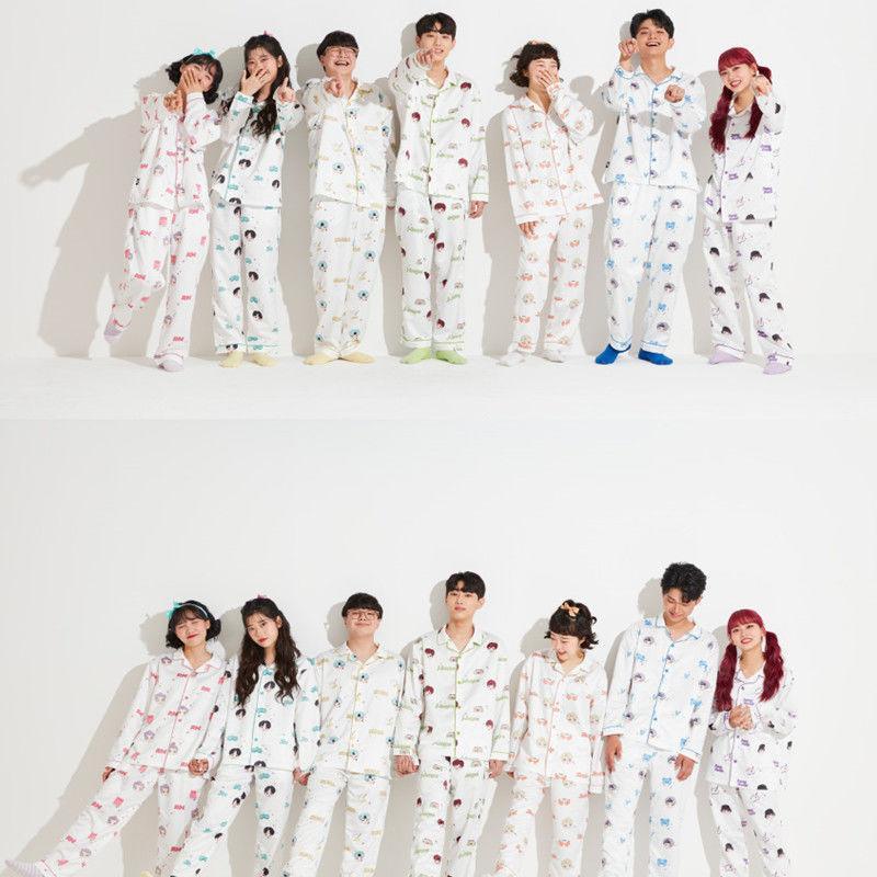 BTS MERCH  TINY TAN MIC DROP PAJAMAS (all members)
