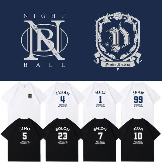 ENHYPEN T-SHIRT NIGHT BALL 100% COTTON