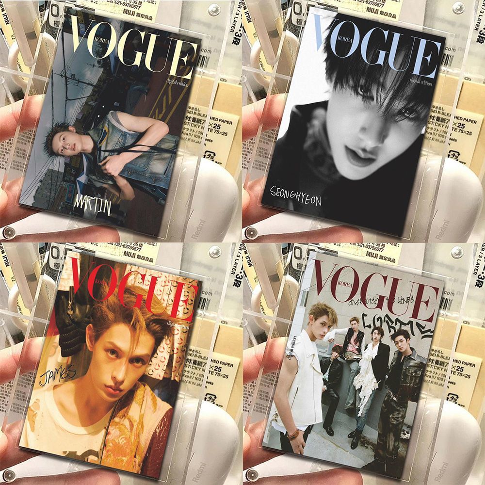 CORTIS POSTCARDS VOGUE 72 PCS