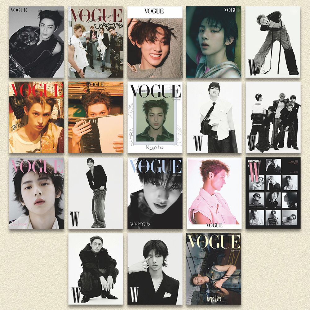 CORTIS POSTCARDS VOGUE 72 PCS