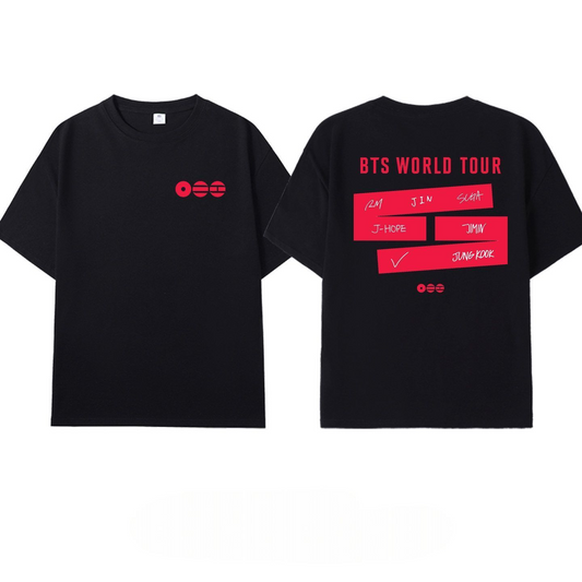 BTS WORLD TOUR 2026 T SHIRTS 100% COTTON