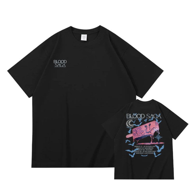 ENHYPEN T-SHIRTS BLOOD SAGA TOUR 2026 100% COTTON