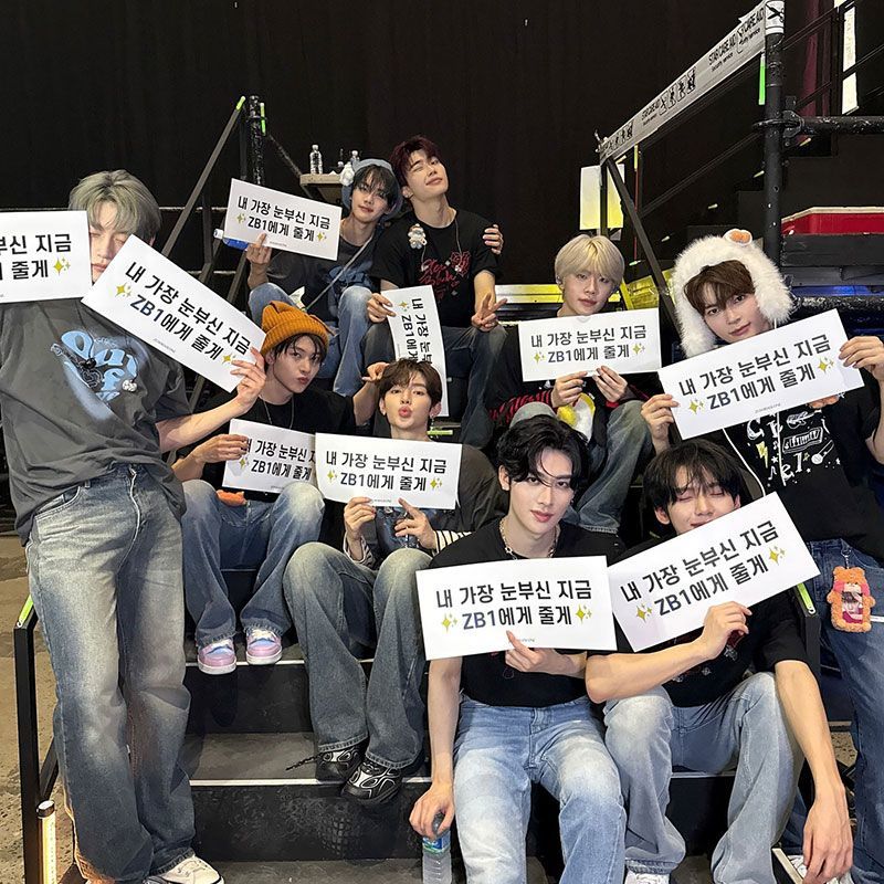 ZB1 ZERO BASE ONE T SHIRT 100% COTTON