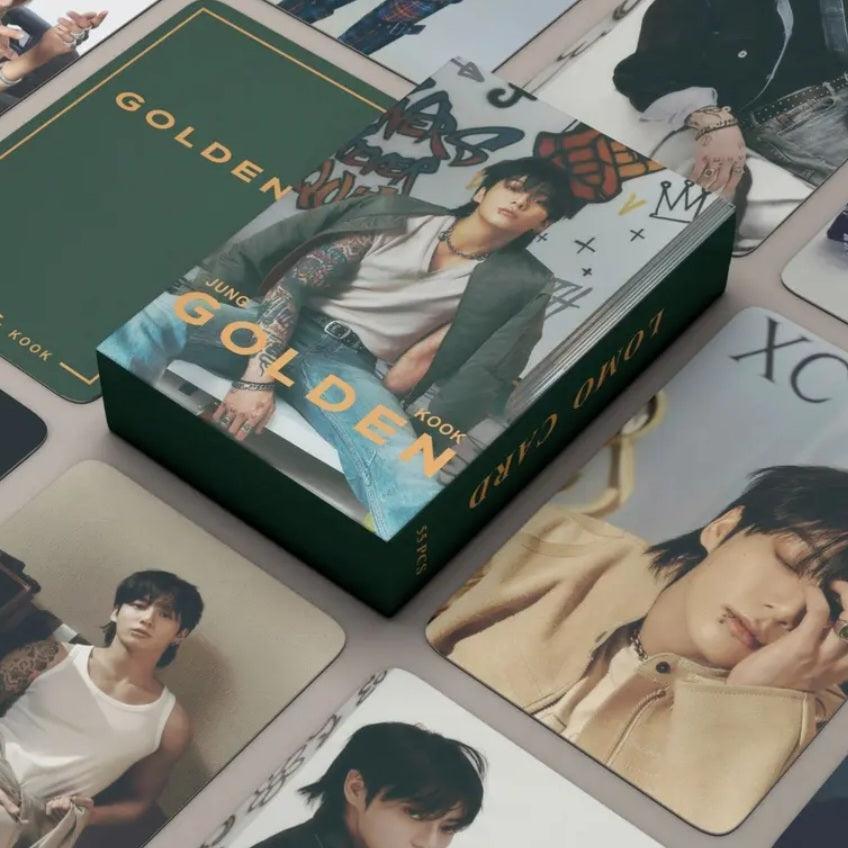 PHOTOCARDS JUNGKOOK GOLDEN