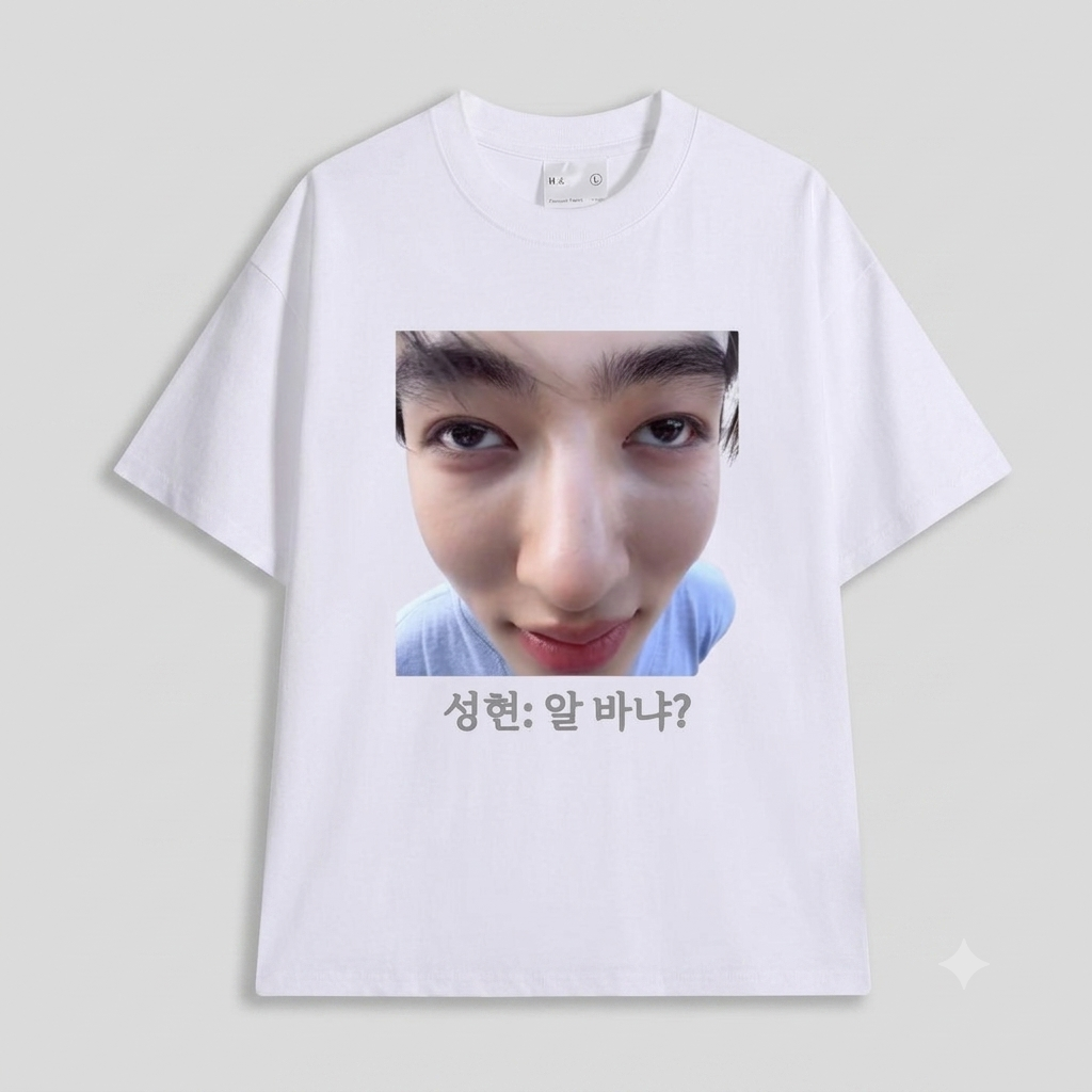 CORTIS T SHIRT 100% COTTON (White and Black)