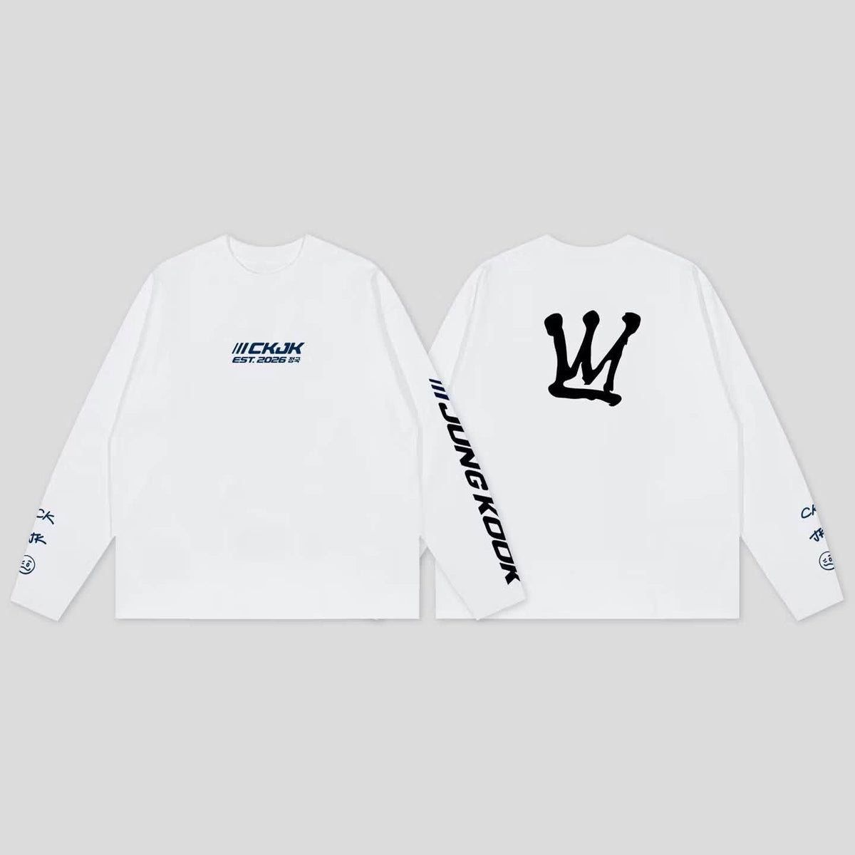 BTS JUNGKOOK CK LONG SLEEVE 100% COTTON