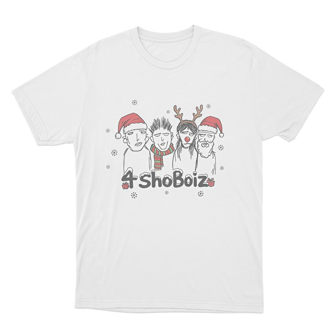 LNGSHOT T-SHIRT CHRISTMAS  100% COTTON