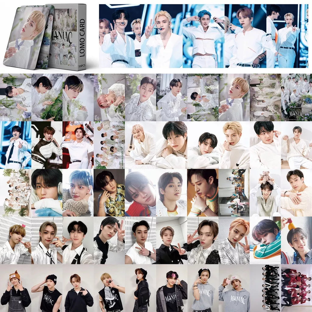 STRAY KIDS PHOTOCARDS KARMA, ATE, HOP, GIANT, 5 STAR, MANIAC, MAXIDENT + VARIOUS OPTIONS!✨ (55 PCS)